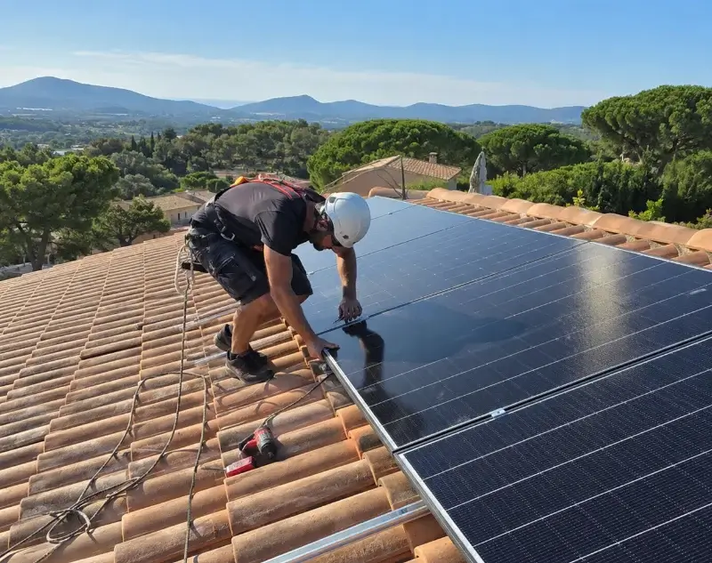 Installateur panneaux solaires Morillon — pose photovoltaïque sur toiture